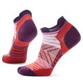 Tandoori Orange - Smartwool - Women's Run Zero Cushion Stripe Low Ankle Socks