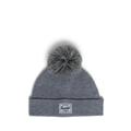 Heather Light Grey - Herschel Supply - Baby Beanie Pom