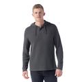 Charcoal - Smartwool - Men's Waffle Henley Hoodie