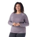 Chalk Violet Heather - Smartwool - Women's Classic Thermal Merino Base Layer Crew Plus