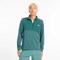 NEW SPRUCE - New Balance - Men's Athletics Heat Grid 1/2 Zip