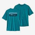 Fitz Roy Elements: Belay Blue X-Dye - Patagonia - Men's Cap Cool Daily Graphic Shirt