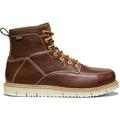 Tortoise Shell/Star White - Keen - Men's San Jose 6" Waterproof Boot (Aluminum Toe)