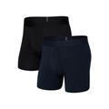 Dark Ink/Black - Saxx - Men's DropTemp Cooling Cotton (2 Pack)