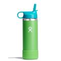 Grass - Hydro Flask - 18 oz Kids Wide Mouth Straw Cap And Boot