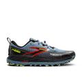 Citadel/Ebony/Lime - Brooks Running - Mens Cascadia 18