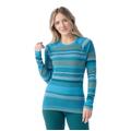 Pool Blue Joviansphere - Smartwool - Women's Classic Thermal Merino Base Layer Crew