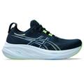 French Blue/Electric Lime - ASICS - Men's Gel-Nimbus 26 Wide