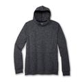 Htr Black - Brooks Running - Men's Luxe Hoodie