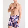 Tropic Stripe-Multi - Saxx - Men's Go Coastal 2N1 Swim Shorts