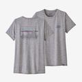 '73 Skyline: Feather Grey - Patagonia - Women's Cap Cool Daily Graphic Shirt