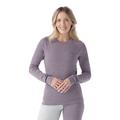 Chalk Violet Heather - Smartwool - Women's Classic Thermal Merino Base Layer Crew Boxed