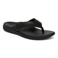 Black - Vionic - Men's Tide II Toe Post Sandal