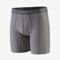 Fathom: Forge Grey - Patagonia - Men's Essential Boxer Briefs - 6 in.