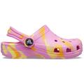 Taffy Pink / Multi - Crocs - Toddlers' Classic Marbled Clog