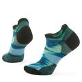 Frosty Green - Smartwool - Women's Run Targeted Cushion Brushed Print Low Ankle Socks
