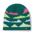 Emerald Green Heather - Smartwool - Kid's Mountain Pattern Beanie