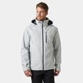 Grey - Helly Hansen - Men's Crew Hooded Jacket 2.0