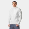 White - Helly Hansen - Men's Shine Solen Half-Zip Sun Hoodie