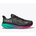 Black/Electric Aqua - HOKA - Men's Clifton 9 GTX