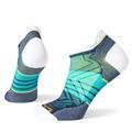 White - Smartwool - Women's Run Zero Cushion Stripe Low Ankle Socks