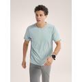 Stone Green Heather - Arc'teryx - Cormac Logo Shirt SS Men's