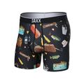 Catch Phrases-Black - Saxx - Men's Volt Breathable Mesh Boxer Briefs