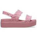 Rosette - Crocs - Women's Brooklyn Woven Low Wedge