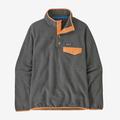 Nickel w/Vivid Apricot - Patagonia - Women's LW Synch Snap-T P/O