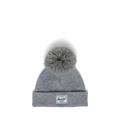 Heather Light Grey - Herschel Supply - Baby Beanie Pom