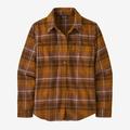 Shelter Brown - Patagonia - Women's Fjord Flannel Shirt