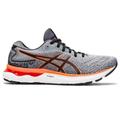 Sheet Rock/Shocking Orange              - ASICS - Men's GEL-Nimbus 24