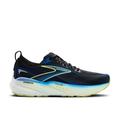 Black/Cobalt/Neo Yellow - Brooks Running - Mens Glycerin GTS 22