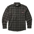 Black Plaid - Wolverine - Hastings Flannel Shirt