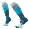 Frosty Green - Smartwool - Women's Ski Snowpocalypse Pattern Over The Calf Socks