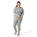 Light Gray Heather - Smartwool - Women's Classic All-Season Merino Base Layer Crew Plus