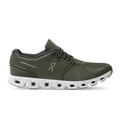 Olive | White - On Running - Men's Cloud 5