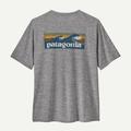 Boardshort Logo Abalone Blue: Feather Grey - Patagonia - Men's Cap Cool Daily Graphic Shirt - Waters