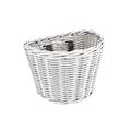 White - Electra - Rattan Small Basket