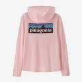 P-6 Logo: Peaceful Pink - Patagonia - Kid's Cap SW Hoody