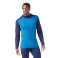 Nival Blue/Deep Navy - Smartwool - Men's Classic Thermal Merino Base Layer Hoodie