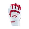 White/Red - Marucci Sports - Signature Youth Batting Glove