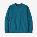 Wavy Blue - Patagonia - Regenerative Organic Certified Cotton Crewneck Sweatshirt