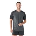 Charcoal Heather - Smartwool - Men's Active Mesh Short Sleeve