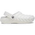 White - Crocs - Classic Lined Overpuff Clog