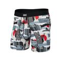 Winter Waterfall-Turbulence - Saxx - Men's Daytripper Open Fly Boxer Briefs