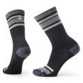 Black-Charcoal - Smartwool - Everyday Top Split Stripe Crew Socks