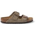 Taupe - Birkenstock - Arizona Soft Footbed Suede Leather