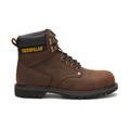 Dark Brown - CAT Footwear - Mens' Second Shift Steel Toe Work Boot