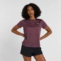 Faded Plum Heather - New Balance - Women's Athletics T-Shirt
